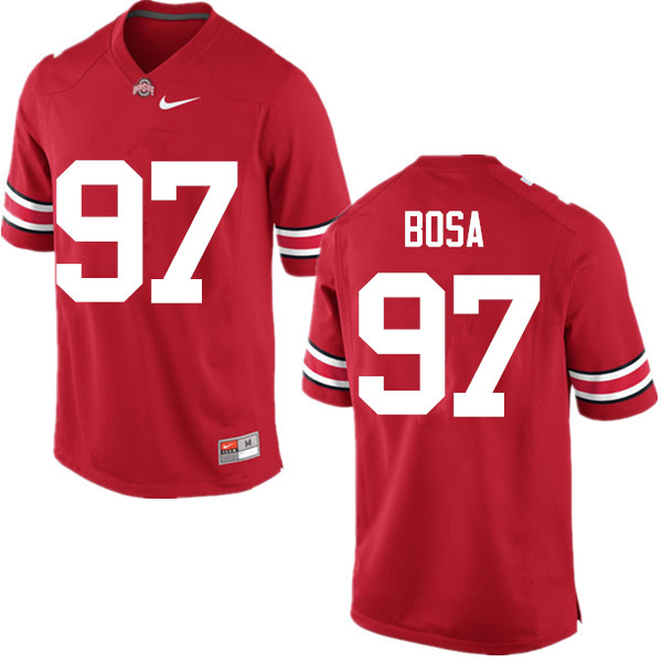 Ohio State Buckeyes #97 Nick Bosa College Football Jerseys Game-Red